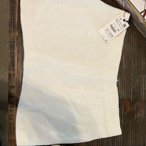 Cream skirt from Zara